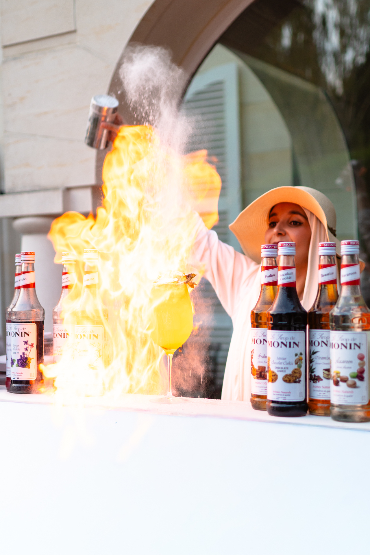 Flambage cocktail Tatie Ben